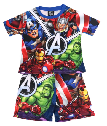 Avengers Short-Sleeve Set