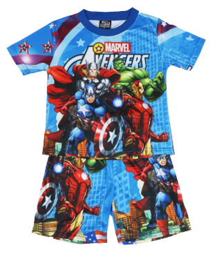 Avengers Short-Sleeve Set