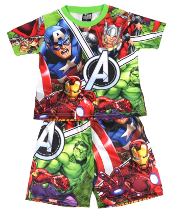 Avengers Short-Sleeve Set