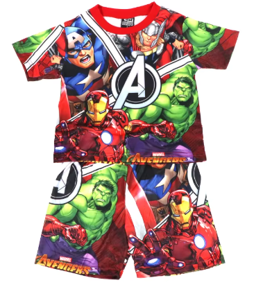 Avengers Short-Sleeve Set
