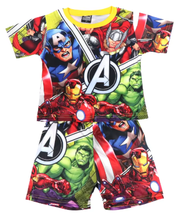 Avengers Short-Sleeve Set