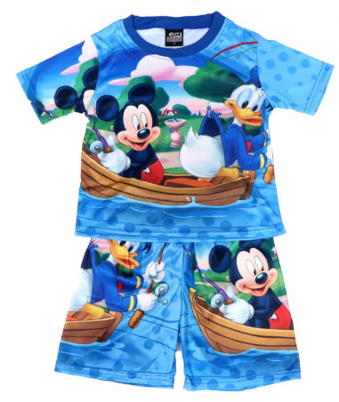 Mickey Mouse Short-Sleeve Set