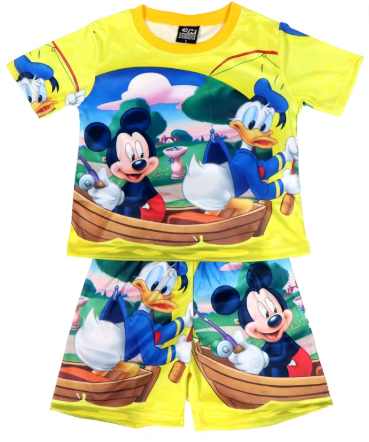 Mickey Mouse Short-Sleeve Set