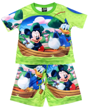 Mickey Mouse Short-Sleeve Set